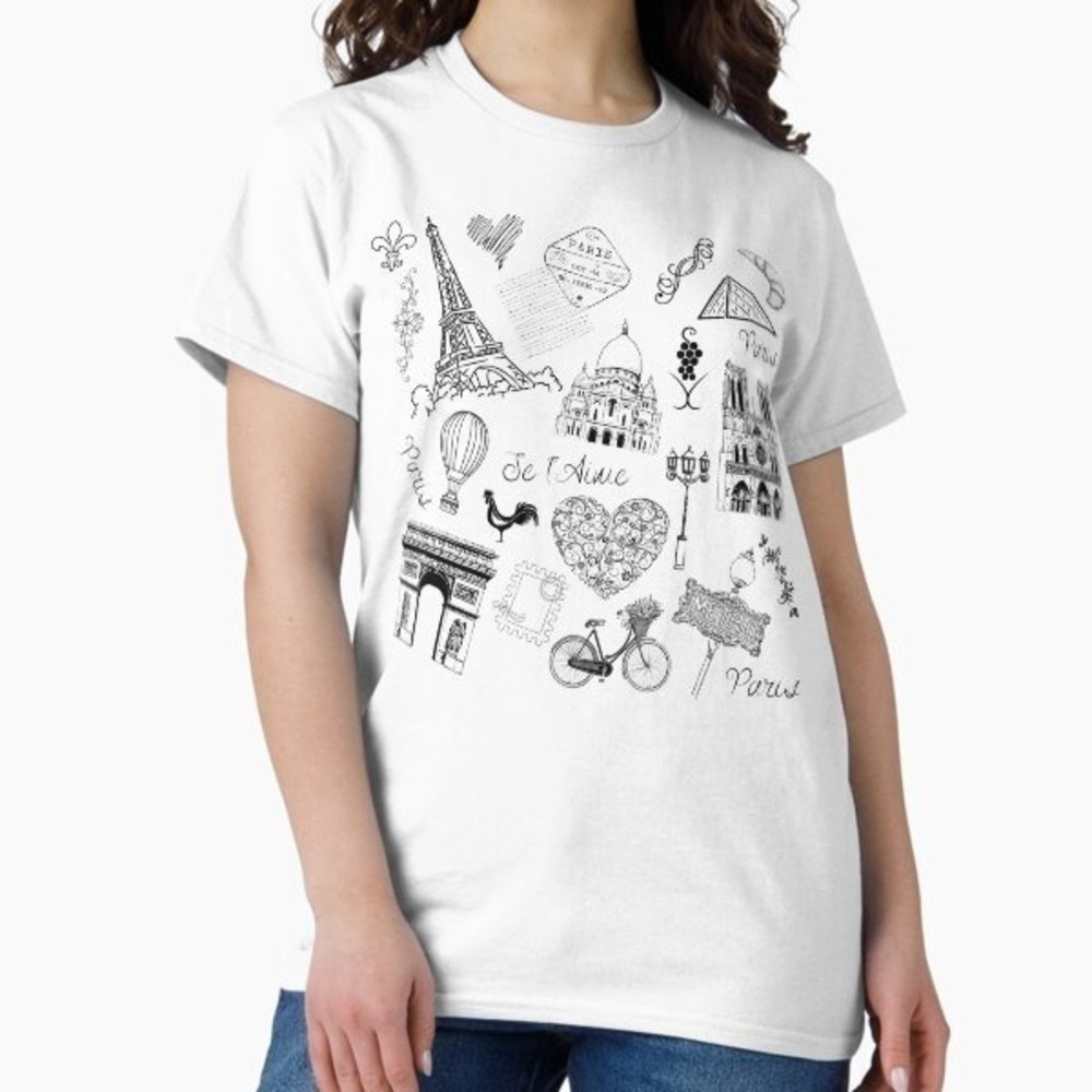 Emily In Paris French City Adventure Graphic Shirt s